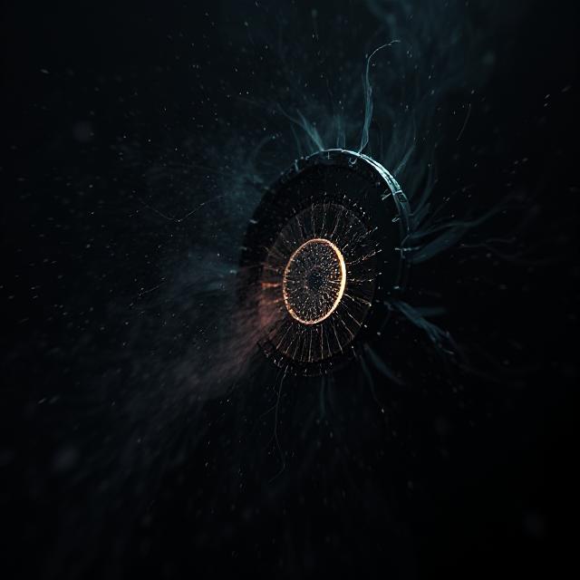 A pure white light exploding outwards, symbolizing the instant and total removal of all blockages.